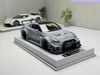 XE MÔ HÌNH NISSAN GTR 35GT-RR LBWK GREY,TỶ LỆ 1/18 BBA