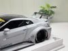 XE MÔ HÌNH NISSAN GTR 35GT-RR LBWK GREY,TỶ LỆ 1/18 BBA