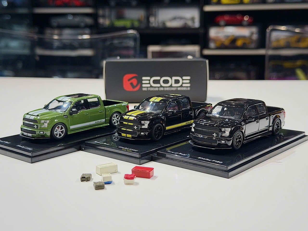 XE MÔ HÌNH FORD F150 SHELBY SUPER SNAKE AMERICAN PICKUP TRUCK,TỶ LỆ 1/64 DECODE