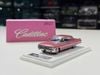 XE MÔ HÌNH CADILLAC DE VILLE ICE PLUM PINK,TỶ LỆ 1/64 MK