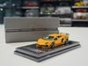 XE MÔ HÌNH LAMBORGHINI AVENTADOR ROWEN YELLOW,TỶ LỆ 1/64 ROTATING WHEEL