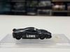 XE MÔ HÌNH FERRARI 488 LBWK MATT BLACK,TỶ LỆ 1/64 CM MODEL