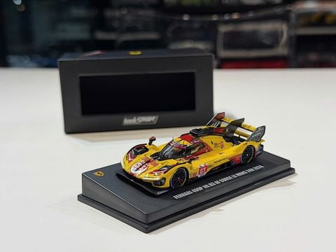  XE MÔ HÌNH FERRARI 499P NO.83 AF CORSE LE MANS 24H2024,TỶ LỆ 1/64 LOOKSMART 