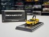 XE MÔ HÌNH LAMBORGHINI REVUELTO YELLOW,TỶ LỆ 1/64 LCD