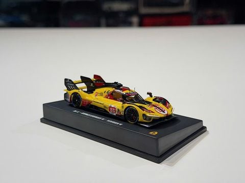  XE MÔ HÌNH FERRARI 499P NO.83 AF CORSE LE MANS 24H2024,TỶ LỆ 1/64 LOOKSMART 