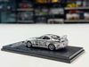 XE MÔ HÌNH TOYOTA SUPRA 1994 JZA80 SILVER,TỶ LỆ 1/64 MY