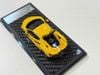 XE MÔ HÌNH LAMBORGHINI REVUELTO YELLOW,TỶ LỆ 1/64 LCD