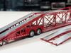 XE MÔ HÌNH TRAILER TRUCK RED,TỶ LỆ 1/64 GCD
