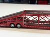 XE MÔ HÌNH TRAILER TRUCK RED,TỶ LỆ 1/64 GCD