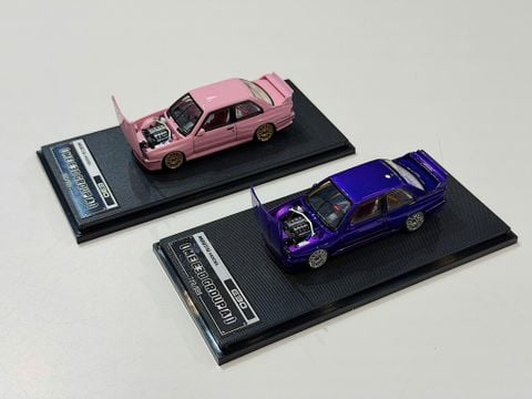  XE MÔ HÌNH BMW M3  E30 GROUP 3,TỶ LỆ 1/64 MORTAL 