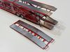 XE MÔ HÌNH TRAILER TRUCK RED,TỶ LỆ 1/64 GCD