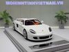 XE MÔ HÌNH PORSCHE CARRERA GT WHITE,TỶ LỆ 1/18 SCU