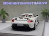XE MÔ HÌNH PORSCHE CARRERA GT WHITE,TỶ LỆ 1/18 SCU