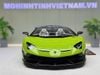 XE MÔ HÌNH LAMBORGHINI AVENTADOR SVJ ROADSTER VERDE SCANDAL / VERDE HYDRA,TỶ LỆ 1/18 MAKE UP