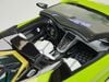 XE MÔ HÌNH LAMBORGHINI AVENTADOR SVJ ROADSTER VERDE SCANDAL / VERDE HYDRA,TỶ LỆ 1/18 MAKE UP