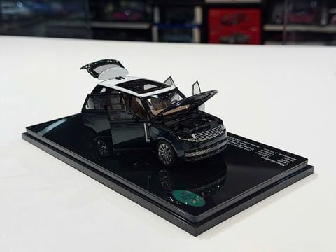  XE MÔ HÌNH RANGE ROVER AUTOBIOGRAPHY SV GREEN,TỶ LỆ 1/43 LCD 