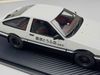 XE MÔ HÌNH TOYOTA SPRINTER TRUENO 3DR GT APEX ( INITIAL D ),TỶ LỆ 1/18 INITION