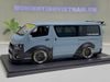 XE MÔ HÌNH TOYOTA HIACE T.S.D WORKS,TỶ LỆ 1/18 IGNITION IG2803