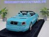 XE MÔ HÌNH ROLLS ROYCE DAWN TURQUOISE,TỶ LỆ 1/18 HENSON HEAVEN