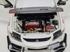 XE MÔ HÌNH MITSUBISHI LANCER EVOLUTION IX WHITE,TỶ LỆ 1/18 SUPER A