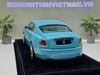 XE MÔ HÌNH ROLLS ROYCE WRAITH BABY BLUE,TỶ LỆ 1/18 HENSON HEAVEN