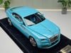 XE MÔ HÌNH ROLLS ROYCE WRAITH BABY BLUE,TỶ LỆ 1/18 HENSON HEAVEN