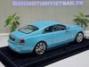 XE MÔ HÌNH ROLLS ROYCE WRAITH BABY BLUE,TỶ LỆ 1/18 HENSON HEAVEN