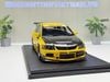 XE MÔ HÌNH MITSUBISHI LANCER EVOLUTION IX (CT9A) YELLOW,TỶ LỆ 1/18 IGNITION