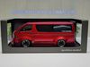 XE MÔ HÌNH TOYOTA HIACE T.S.D WORKS RED METALLIC,TỶ LỆ 1/18 IGNITION