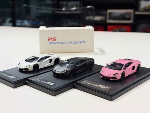  XE MÔ HÌNH LAMBORGHINI AVENTADOR LP700-4,TỶ LỆ 1/64 PHANTOM SPEED 