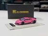 XE MÔ HÌNH LAMBORGHINI HURACAN LIBERTY WALK PINK,TỶ LỆ 1/64 LIBERTY WALK