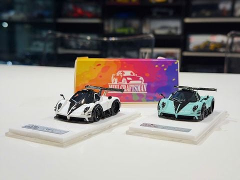  XE MÔ HÌNH PAGANI ZONDA 760 LH,TỶ LỆ 1/64 MINICRAFISMAN 
