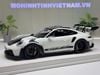 XE MÔ HÌNH PORSCHE 992 GT3 RS LUMINOUS GREEN,TỶ LỆ 1/18 GH MODEL