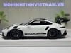 XE MÔ HÌNH PORSCHE 992 GT3 RS LUMINOUS GREEN,TỶ LỆ 1/18 GH MODEL