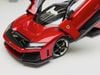 XE MÔ HÌNH FERRARI F80 RED METALLIC,TỶ LỆ 1/18 BBURAGO