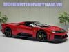 XE MÔ HÌNH FERRARI F80 ROSSO CORSA,TỶ LỆ 1/18 BBURAGO