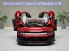 XE MÔ HÌNH FERRARI F80 RED METALLIC,TỶ LỆ 1/18 BBURAGO