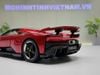 XE MÔ HÌNH FERRARI F80 RED METALLIC,TỶ LỆ 1/18 BBURAGO