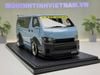 XE MÔ HÌNH TOYOTA HIACE T.S.D WORKS BLUE,TỶ LỆ 1/18 IGNITION
