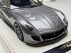 XE MÔ HÌNH FERRARI 599 GTO NOVITEC GREY,TỶ LỆ 1/18 RUNNER