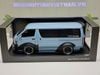 XE MÔ HÌNH TOYOTA HIACE T.S.D WORKS BLUE,TỶ LỆ 1/18 IGNITION