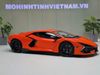 XE MÔ HÌNH LAMBORGHINI REVUELTO ORANGE,TỶ LỆ 1/18 LCD