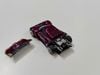 XE MÔ HÌNH HEC 2026 - SET 2PSC PANDEM LOTUS ELISE X PANDEM FUSO-300 PINK CHROME,TỶ LỆ 1/64 POP RACE