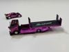 XE MÔ HÌNH HEC 2026 - SET 2PSC PANDEM LOTUS ELISE X PANDEM FUSO-300 PINK CHROME,TỶ LỆ 1/64 POP RACE