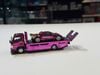 XE MÔ HÌNH HEC 2026 - SET 2PSC PANDEM LOTUS ELISE X PANDEM FUSO-300 PINK CHROME,TỶ LỆ 1/64 POP RACE