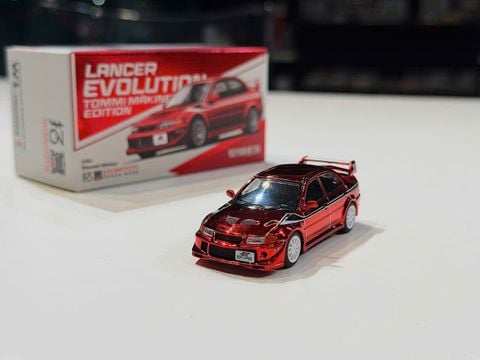  XE MÔ HÌNH HEC 2026 - MITSUBISHI LANCER EVOLUTION VI TME,TỶ LỆ 1/64 XCARTOY 