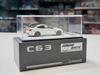 XE MÔ HÌNH MERCEDES BENZ C63 BLACK SERIE DIAMOND WHITE,TỶ LỆ 1/64 SACRILEGIOUS AUTO MODEL