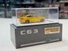 XE MÔ HÌNH MERCEDES BENZ C63 BLACK SERIE SOLAR BEAM YELLOW,TỶ LỆ 1/64 SACRILEGIOUS AUTO MODEL