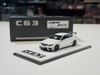 XE MÔ HÌNH MERCEDES BENZ C63 BLACK SERIE DIAMOND WHITE,TỶ LỆ 1/64 SACRILEGIOUS AUTO MODEL
