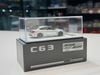 XE MÔ HÌNH MERCEDES BENZ C63 BLACK SERIE IRIDIUM SILVER,TỶ LỆ 1/64 SACRILEGIOUS AUTO MODEL